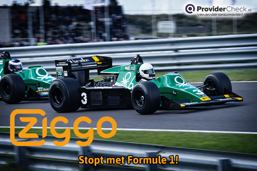 Ziggo stopt met Formule 1